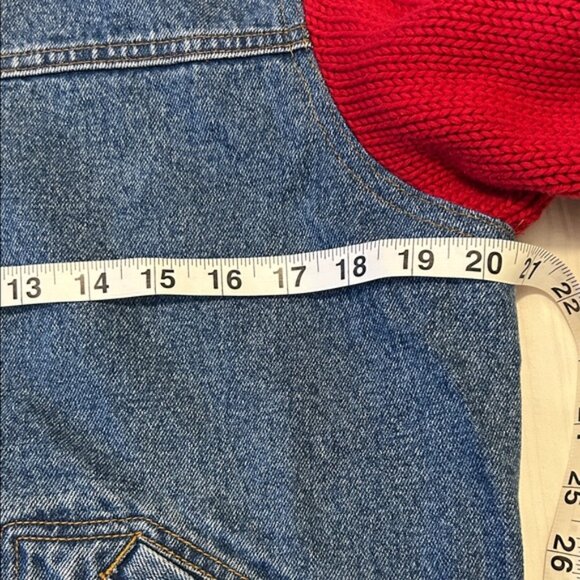Vintage Pendleton Originals Cowboy Knit Denim Jacket/Sweater - Picture 11 of 12